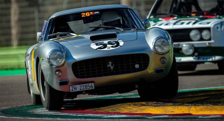 The 1961 Ferrari 250 SWB SEFAC is awarded the Premio Speciale Brandoli